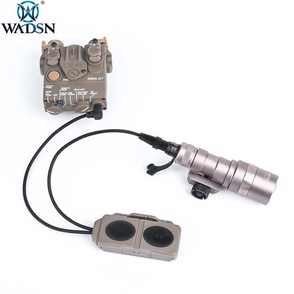 Airsoft Tactical Light Remote Control Switch For DABL PEQ Laser M300 M600 light