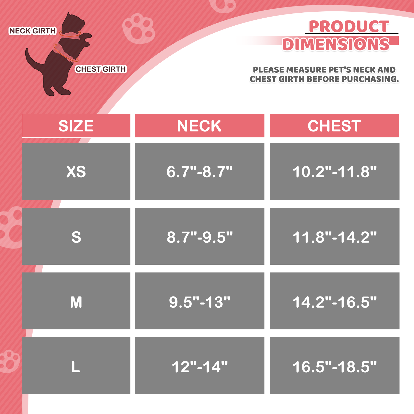 Escape Proof Cat Harness Mesh Adjustable Kitten Vest Reflective Red w/D-rings