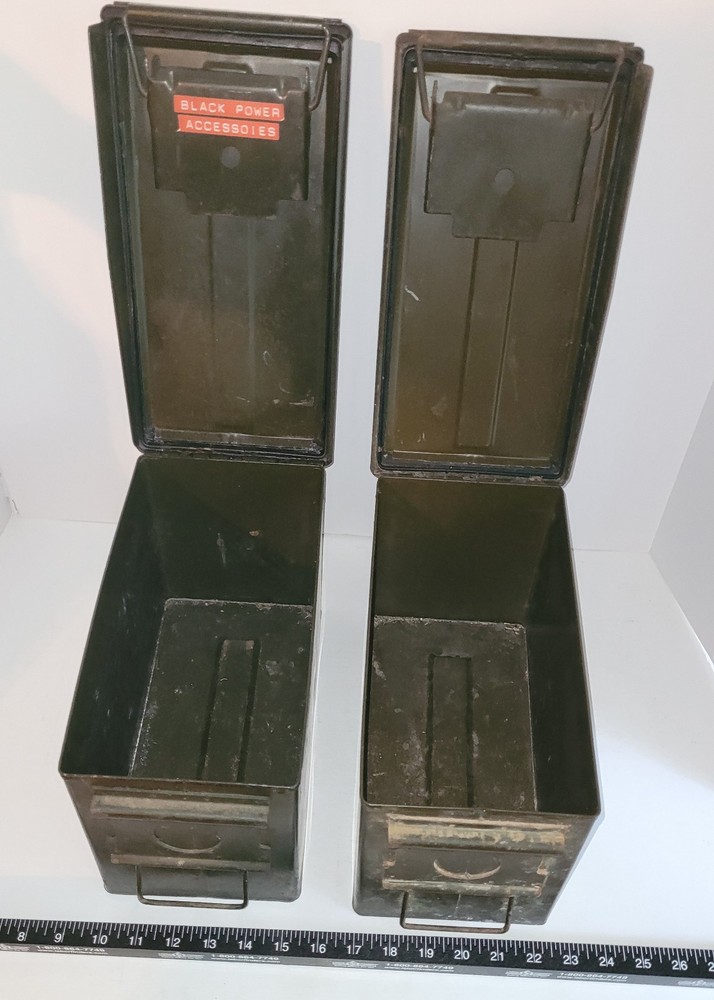 Ammo Can Lot Of (2)