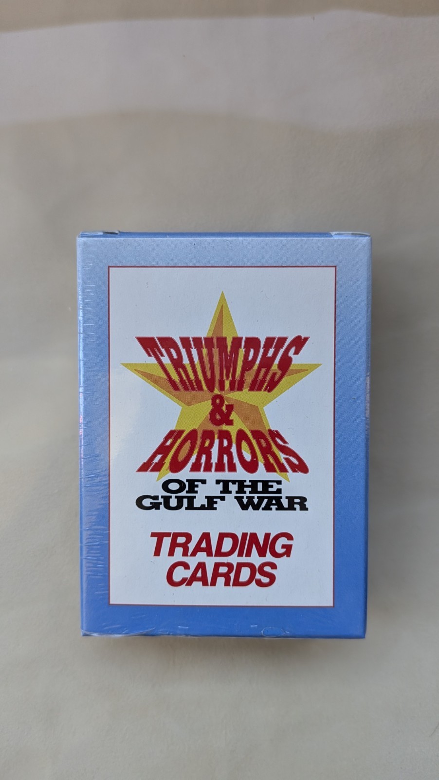 Brand New Triumphs & Horrors Of The Gulf War Trading Cards 50 Card Set Sealed