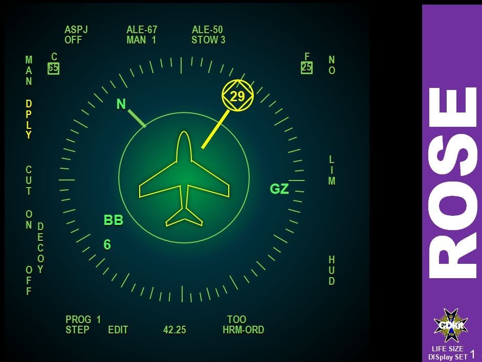 F8/F8U CRUSADER COCKPIT instrument panel CDkit