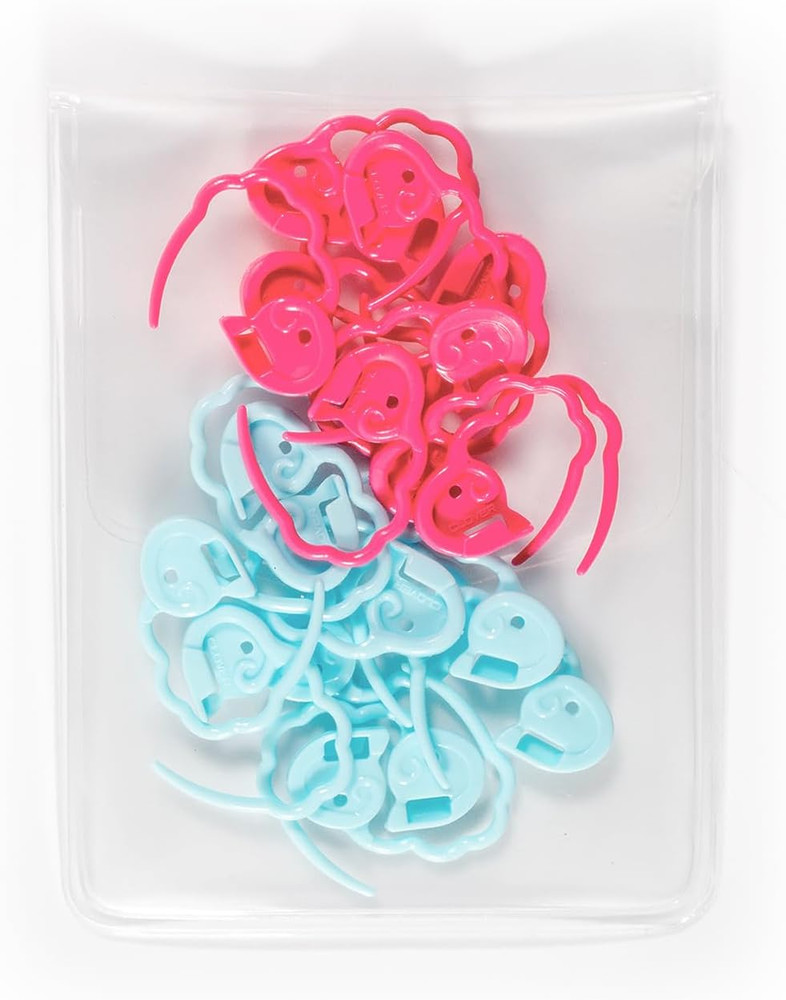 Quick Locking Stitch Markers - Medium 20/Pkg