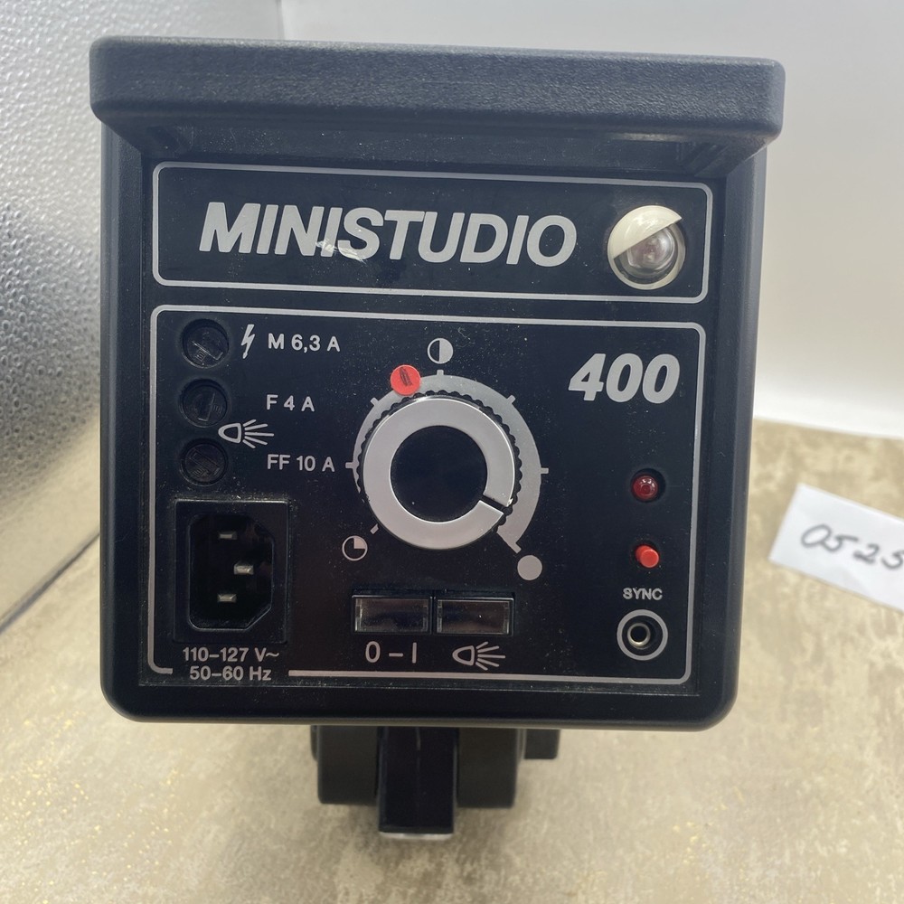 Multiblitz Ministudio 400 Studio Flash Light Made In Germany UNTESTED