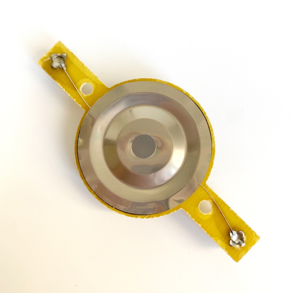 2 Replacement Titanium Diaphragms For Speaker Bullet Super Tweeter 8Ω 1" VCL
