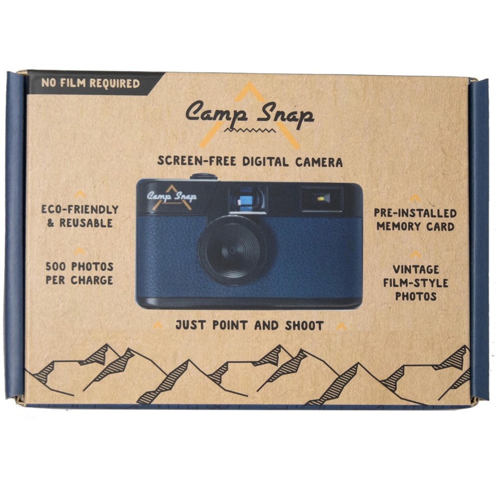 Camp Snap Screen-Free Digital Camera (Navy Blue)