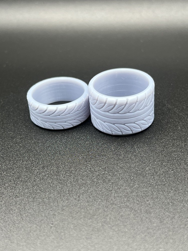 1/24 Resin Super Wide 3D Printed Wheel Set
