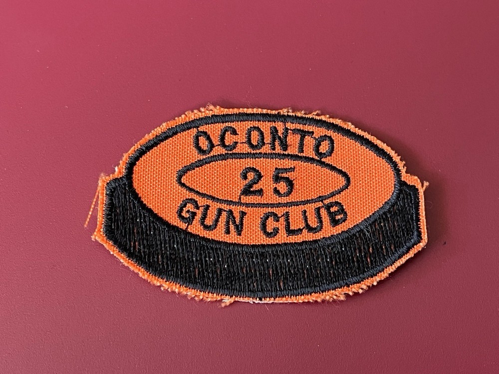 VINTAGE “OCONTO GUN CLUB” Patch