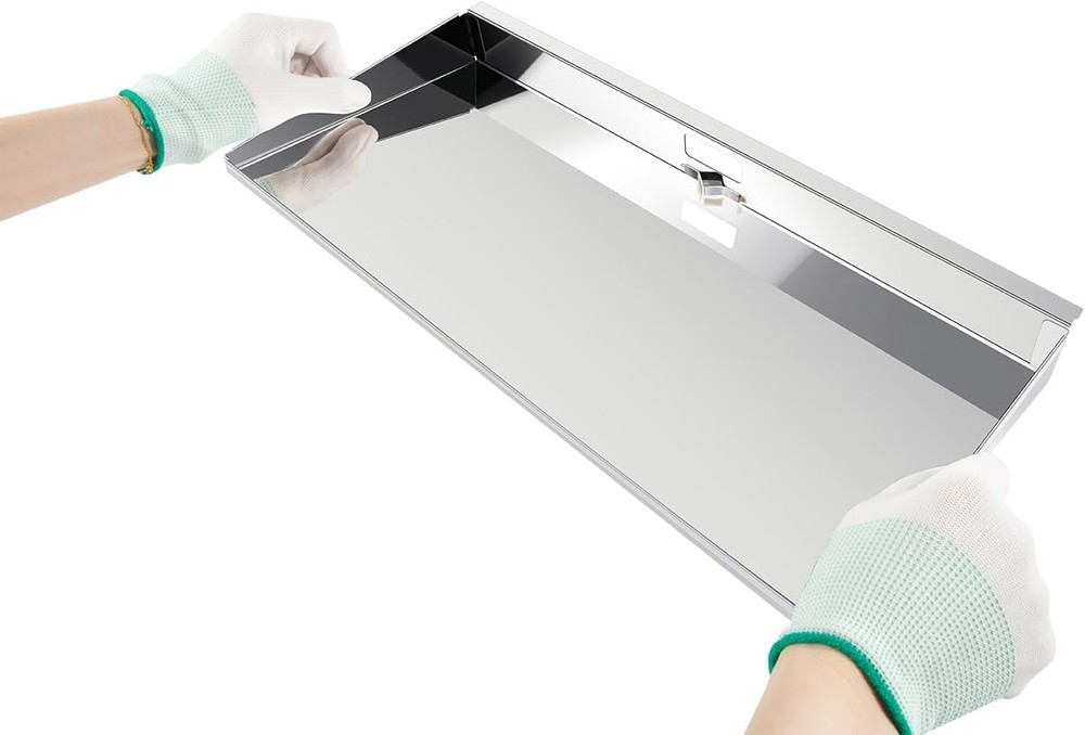 A10-902 Serving Shelf with Removable Cutting Board Fit for Rectangular Grills