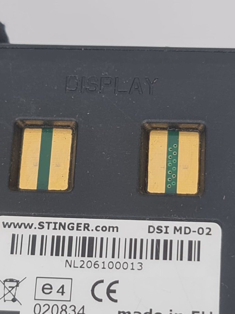Stinger DSI MD-02 Radar Detector Graphic Display Unit - Made in EU - Untested