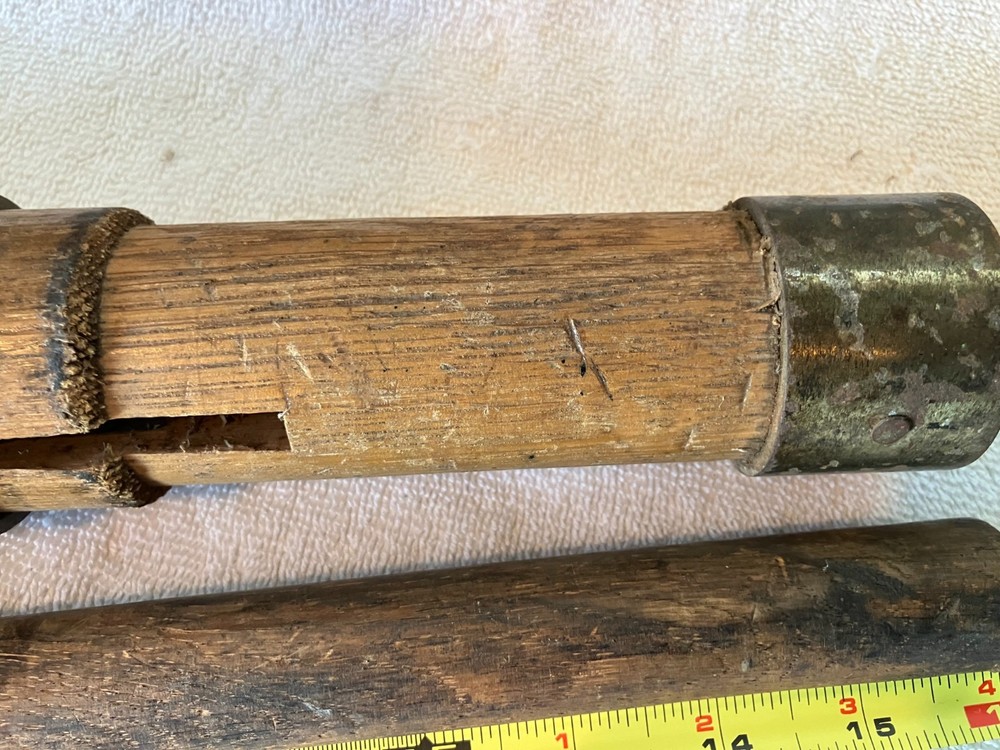 Antique Wooden Shipwrights Caulking Mallet COOL!
