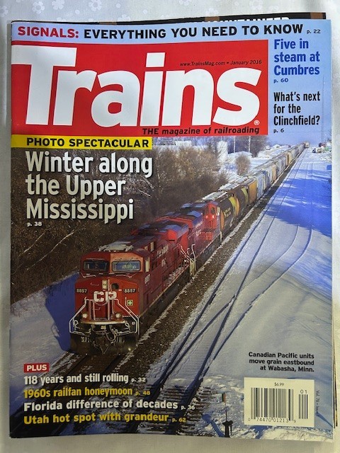 Trains Magazine 2016