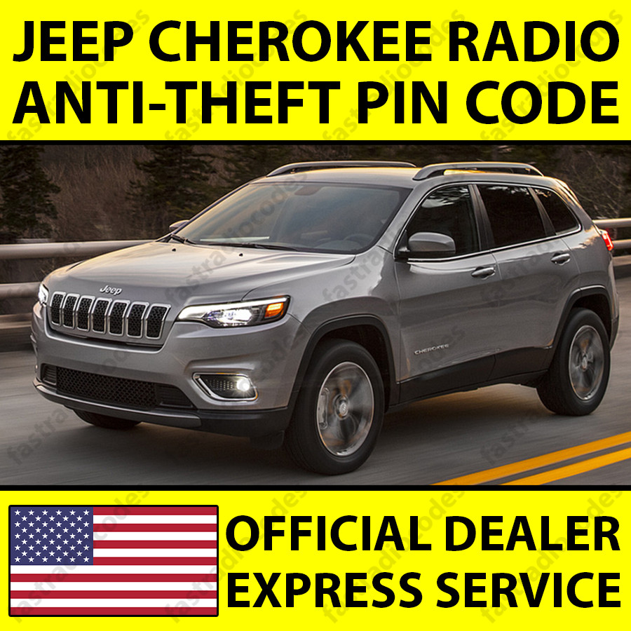 ✅JEEP CHEROKEE CAR RADIO ANTI-THEFT UNLOCKING PIN CODE FAST & RELIABLE SERVICE✅