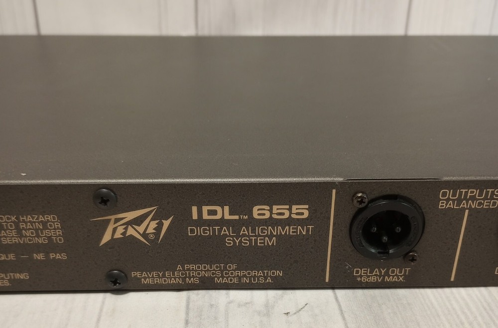 Peavey IDL 655 Digital Alignment System ~Tested & Working~