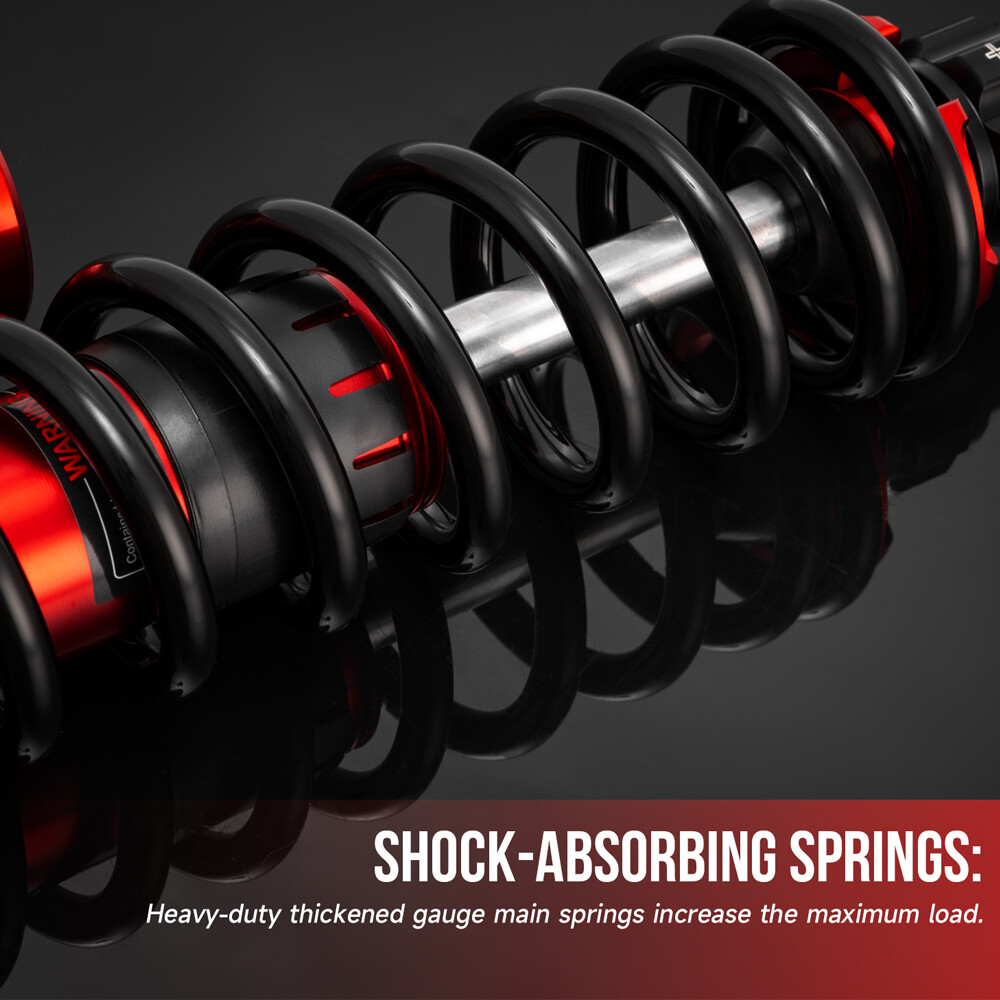 For Polaris RZR 170 2009-2021 Stage 3 Upgraded Front & Rear Air Shocks Absorbers