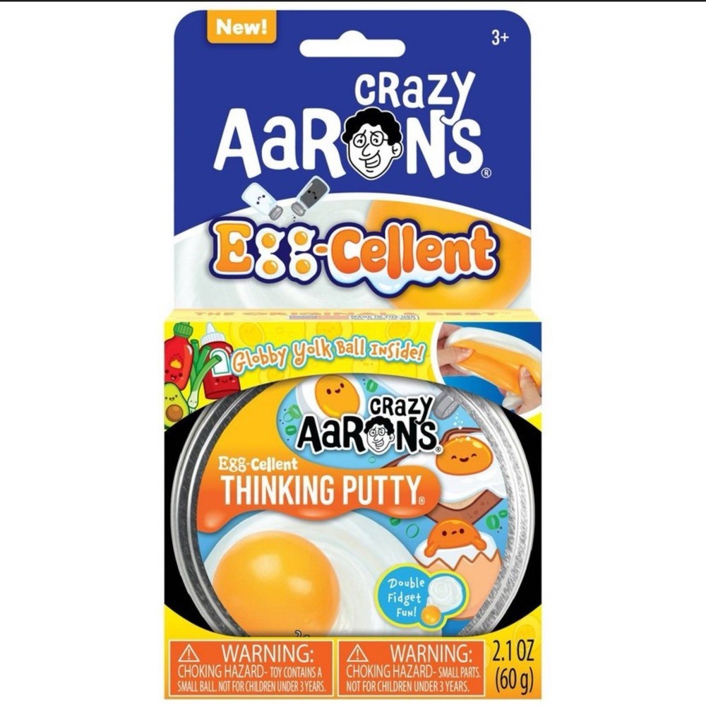 Crazy Aaron’s Egg-cellent Putty 3.5” 2.1oz (Large)