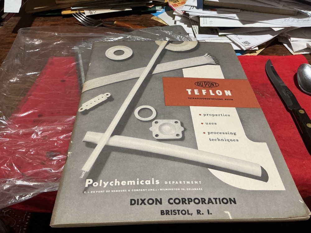Teflon Brochure 1953: Properties, Uses, Processing Techniques