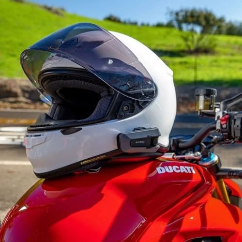 Motorcycle Bluetooth Communication System Headset Intercom Cardo Packtalk Edge