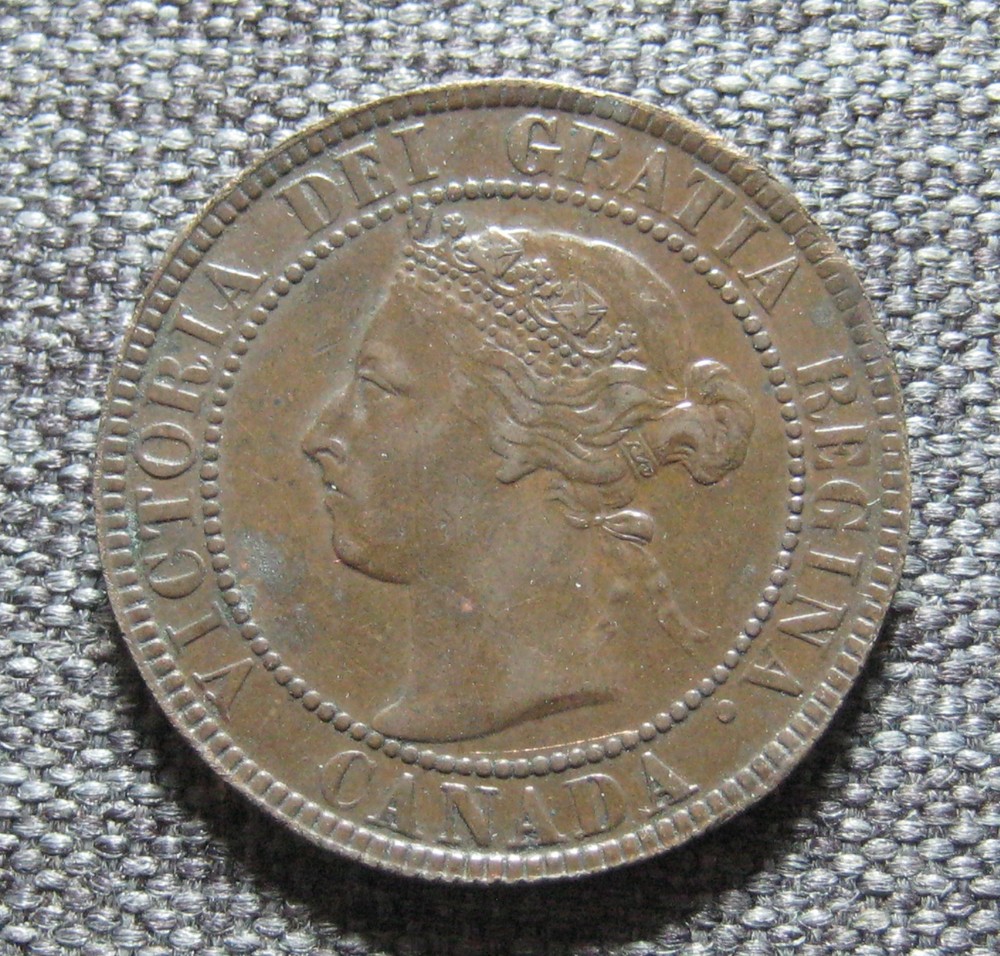1901  Canada Large Cent - * Victoria * - (P4785)