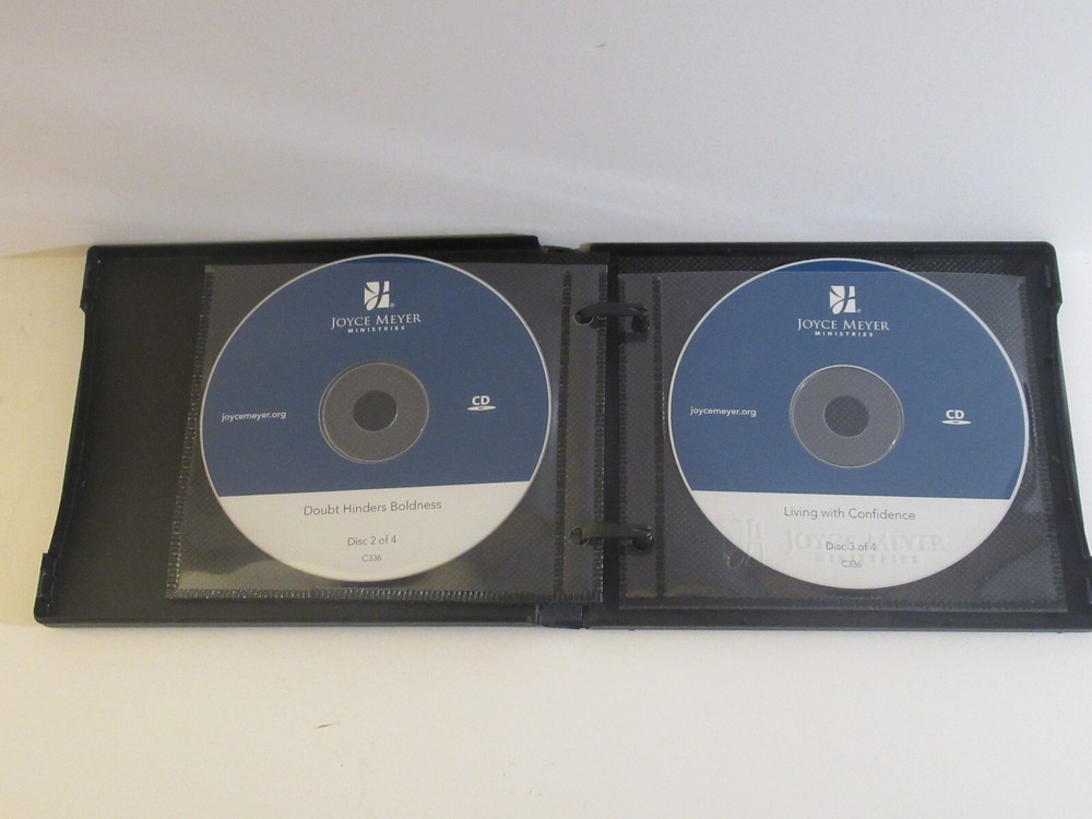 Joyce Meyer - Bold, Confident & Fearless (CD) - 4 Disc Set