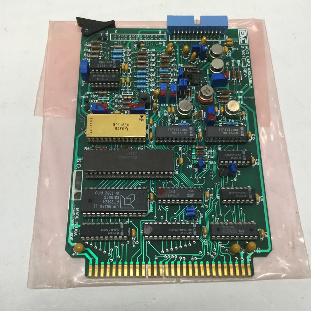 EMC D-8107 ADIO Card PCB Board for MPR E-Scan Microprocessor Refractometer