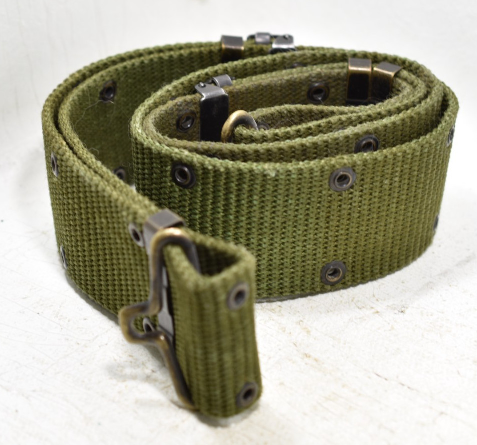 Vietnam Era US Military Pistol 2-Hole Web Belt Large