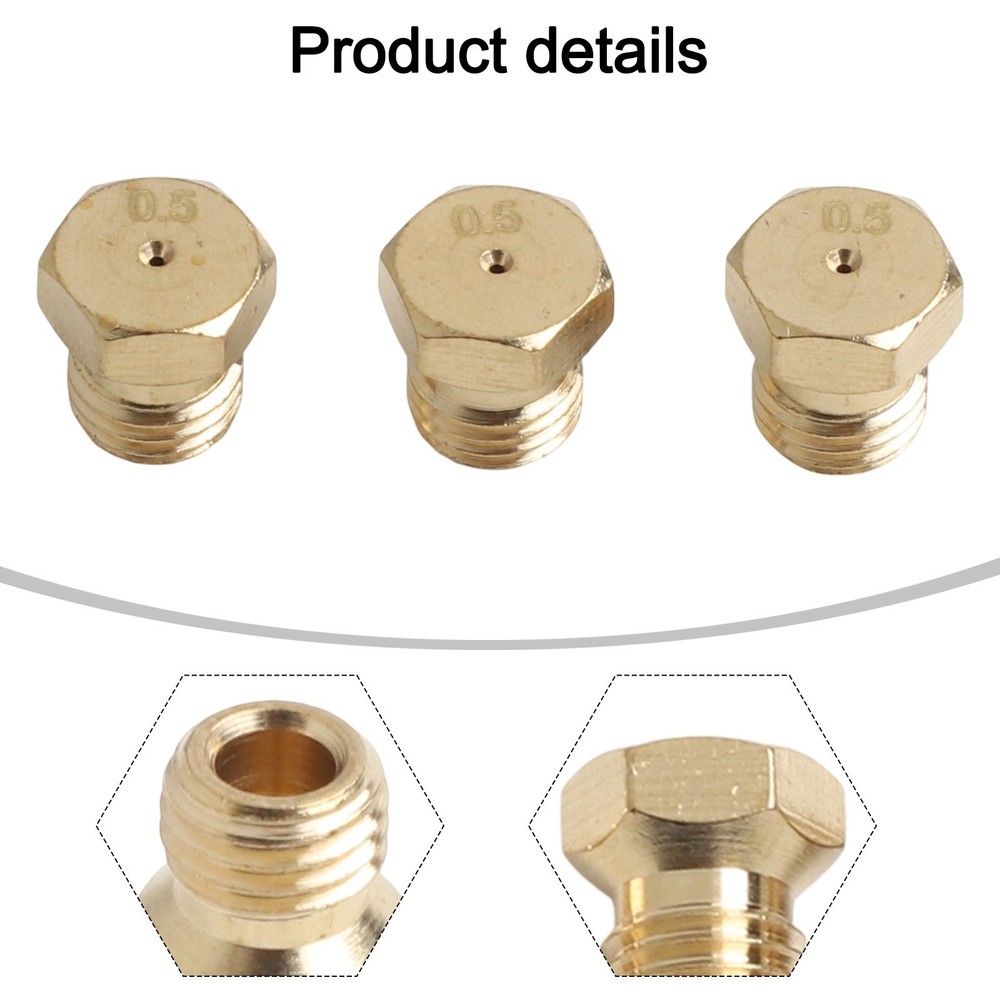 20 Piece Nozzle Set for LPG Burners Suitable for Various Cooking Needs