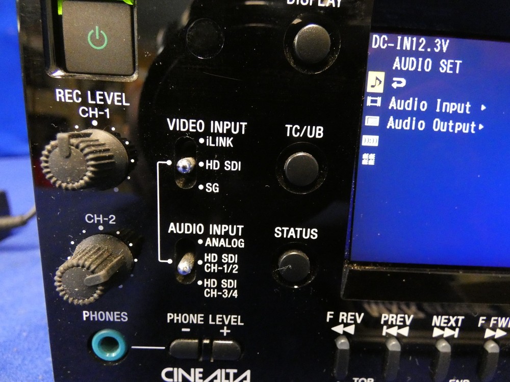 Sony PMW-EX30 Solid-State Memory Recorder w/External Power Supply, Card Adapter