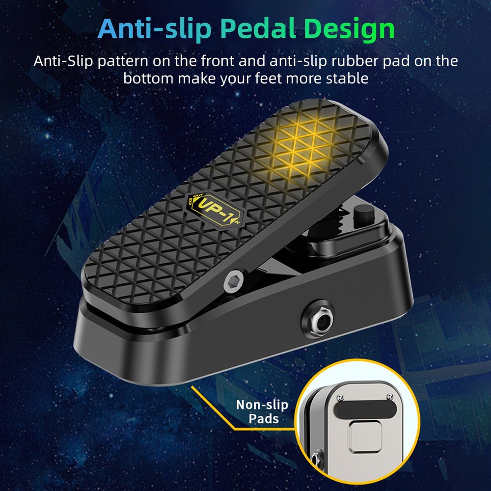 Adjustable Guitar Pedal Sturdy Silent Operation For Guitarists