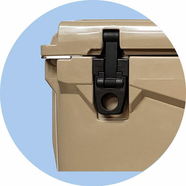 Fatboy 45 QT Quart RotoMolded Cooler White