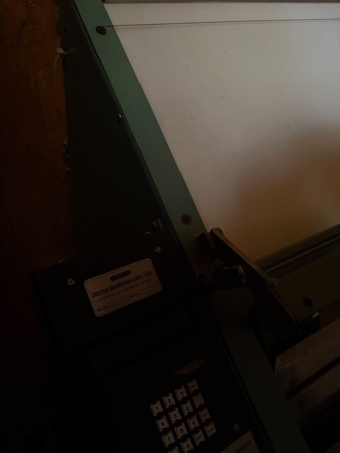 Fabric measuring and inspection machine, 72"