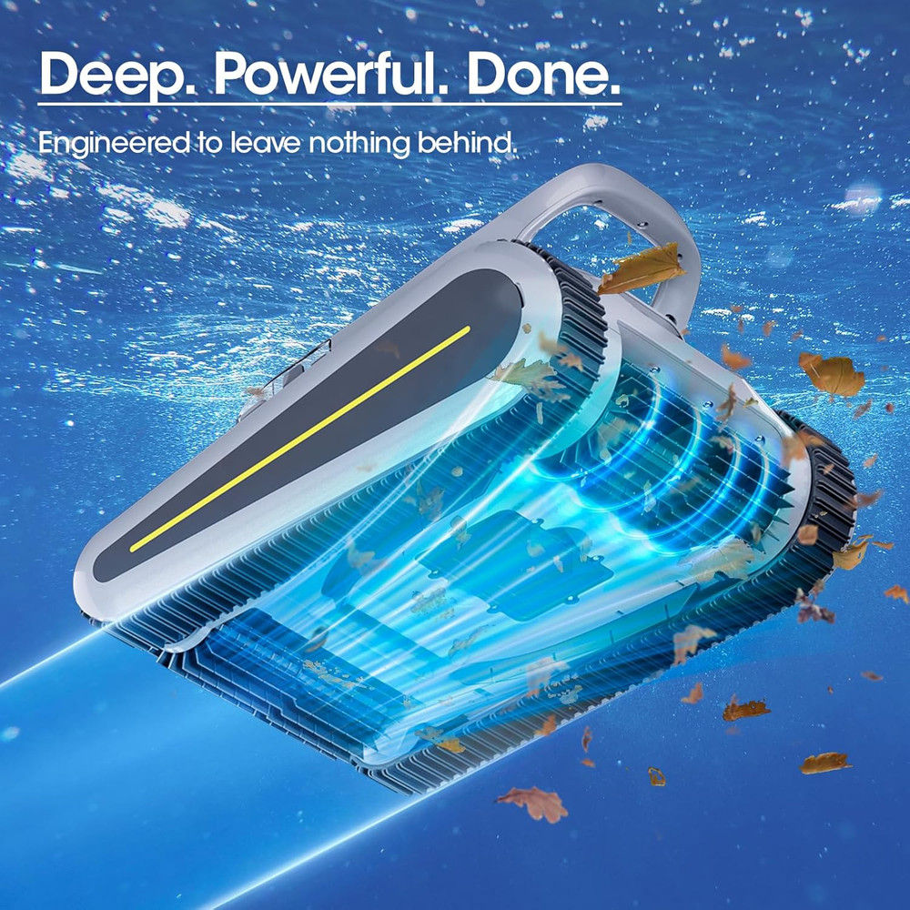 Pool Cleaner 3 Modes Automatic Pool Robot for Inground & Above-Ground Pools