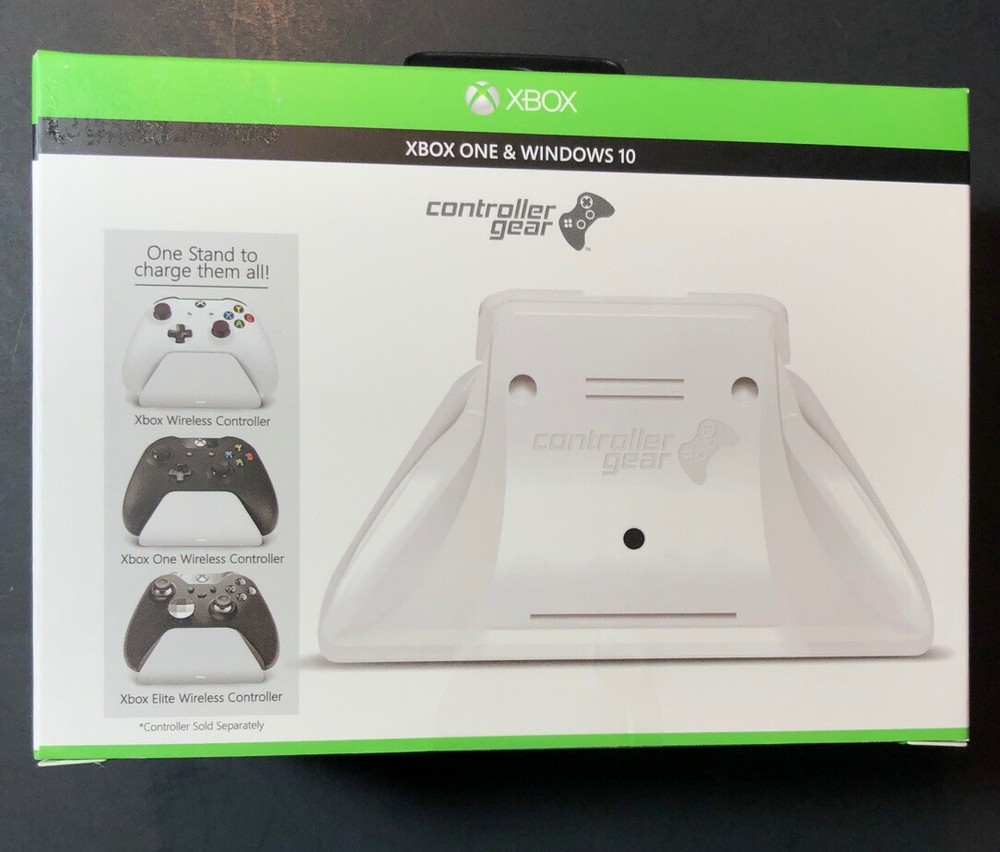 Controller Gear XBOX ONE Pro Charging Stand [ Robot WHITE / NO Controller ] NEW