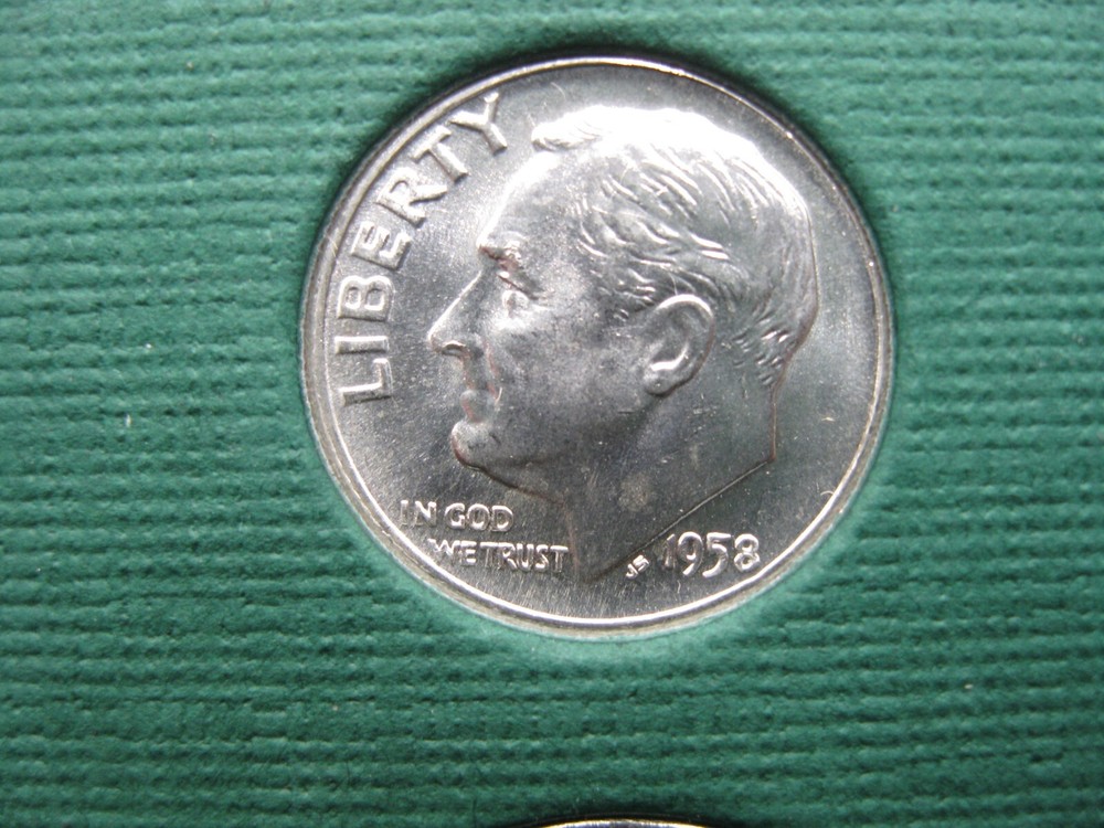1958 D US Mint Set Brilliant Uncirculated!