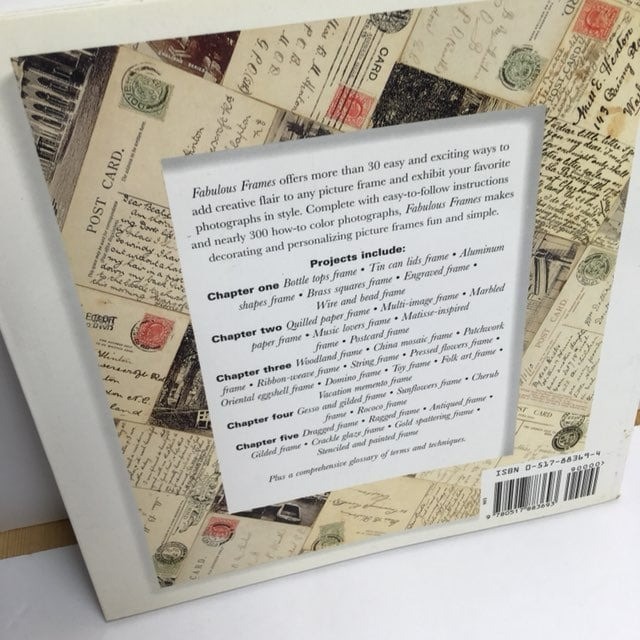 Fabulous Frames Craft Book Creative Picture Frame Projects Instructions Photos