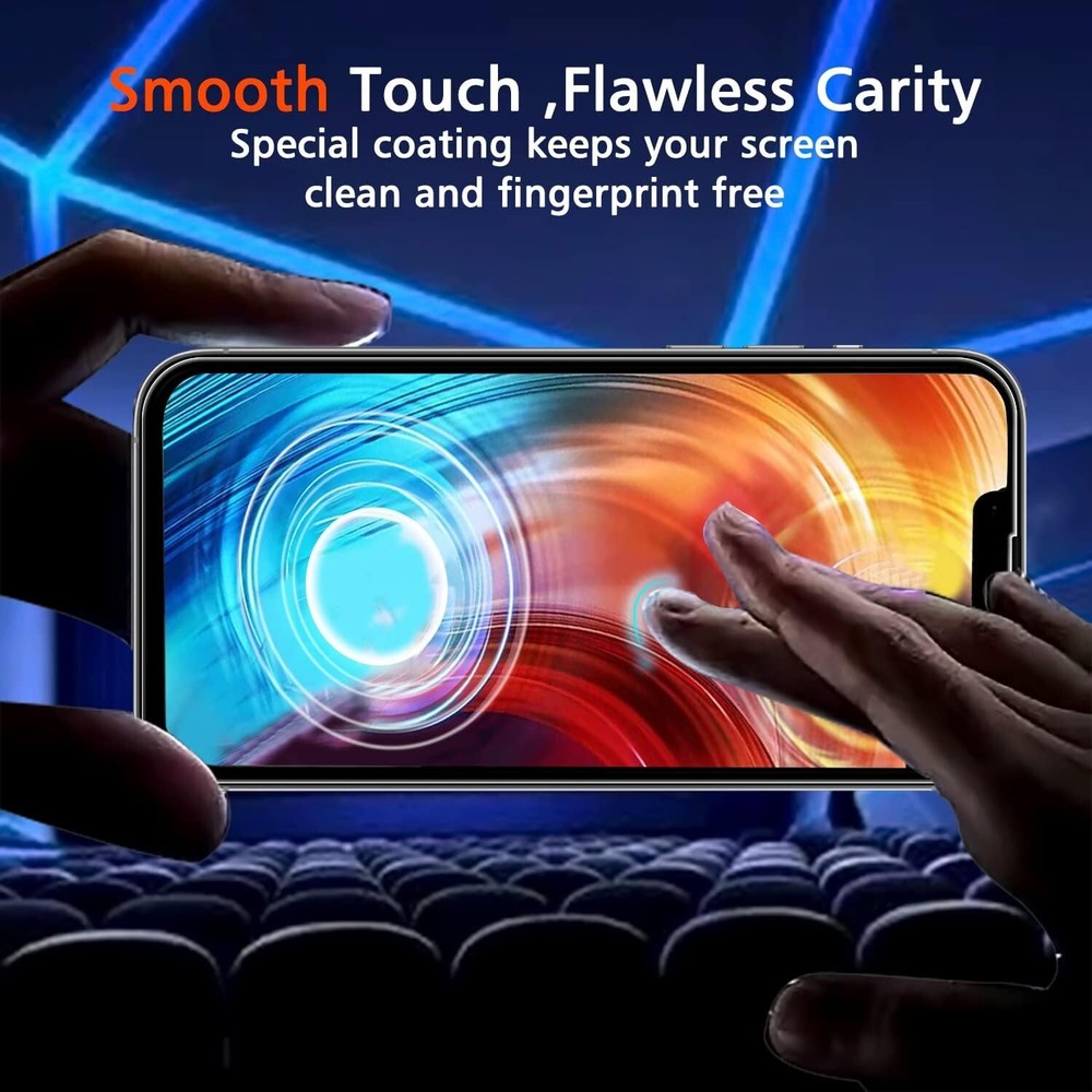 3 Pack Screen Protector for Iphone 14 / Iphone 13 with 2 Pack Tempered ⭐️⭐️⭐️⭐