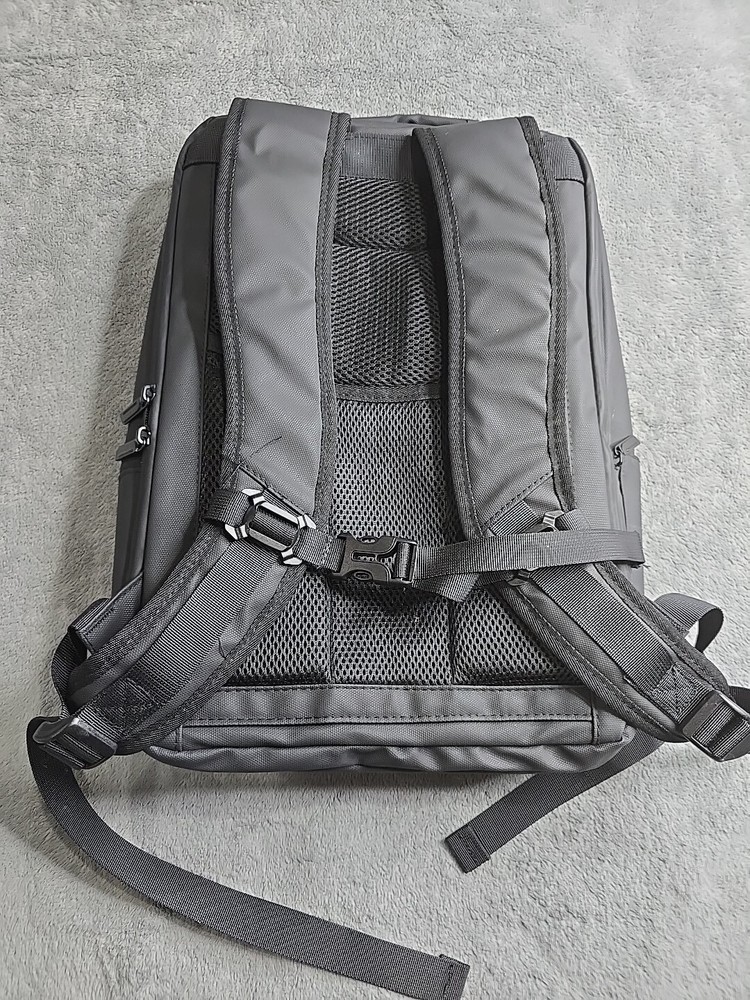 Adobe Summit DTN Tech Backpack Black Red Adjustable Straps Water Resistant