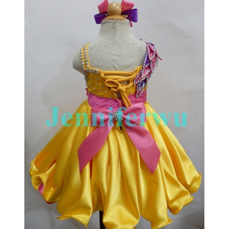 Jenniferwu Baby Girls Pageant Lace Embroidery Dresses Toddler Formal Dress