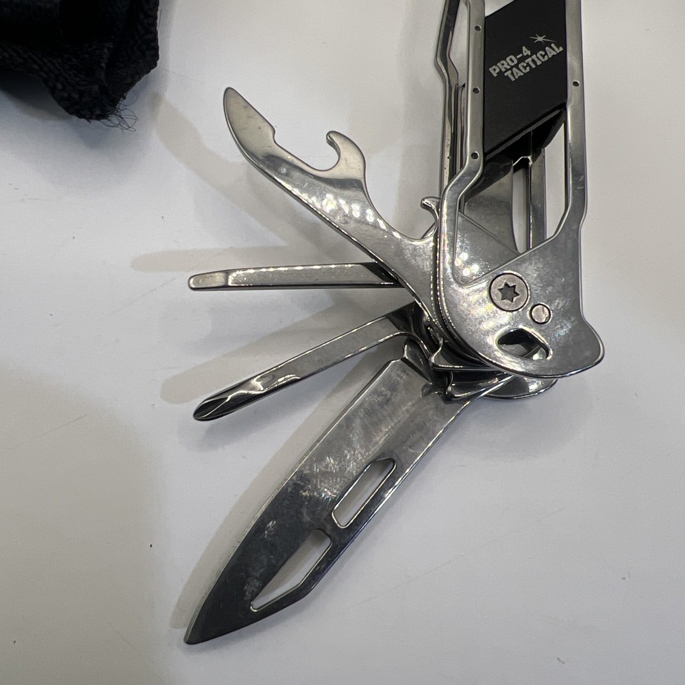 Survivor Tactical Pro Multitool with Belt Clip