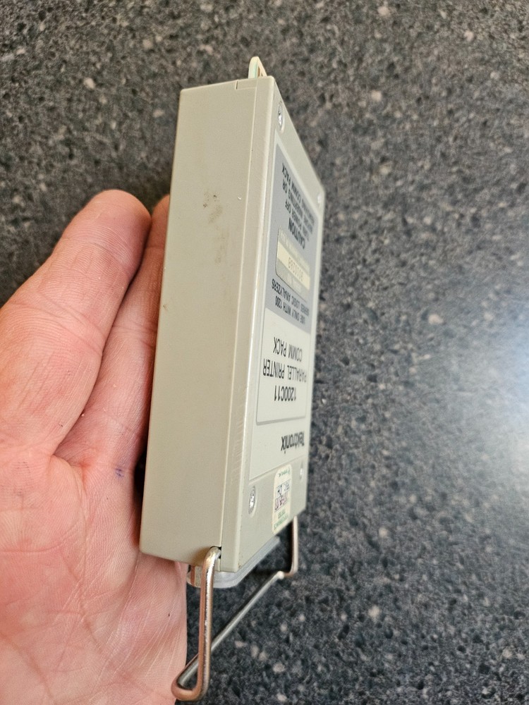Tektronix 1200C11 Parallel printer comm pack Plug In ** Parts or not working **