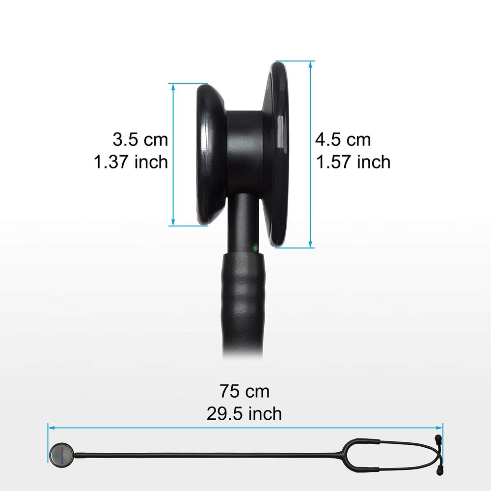 Stethoscope - Classic Dual Head - for Doctors, Nurses, Med Students, Professi...