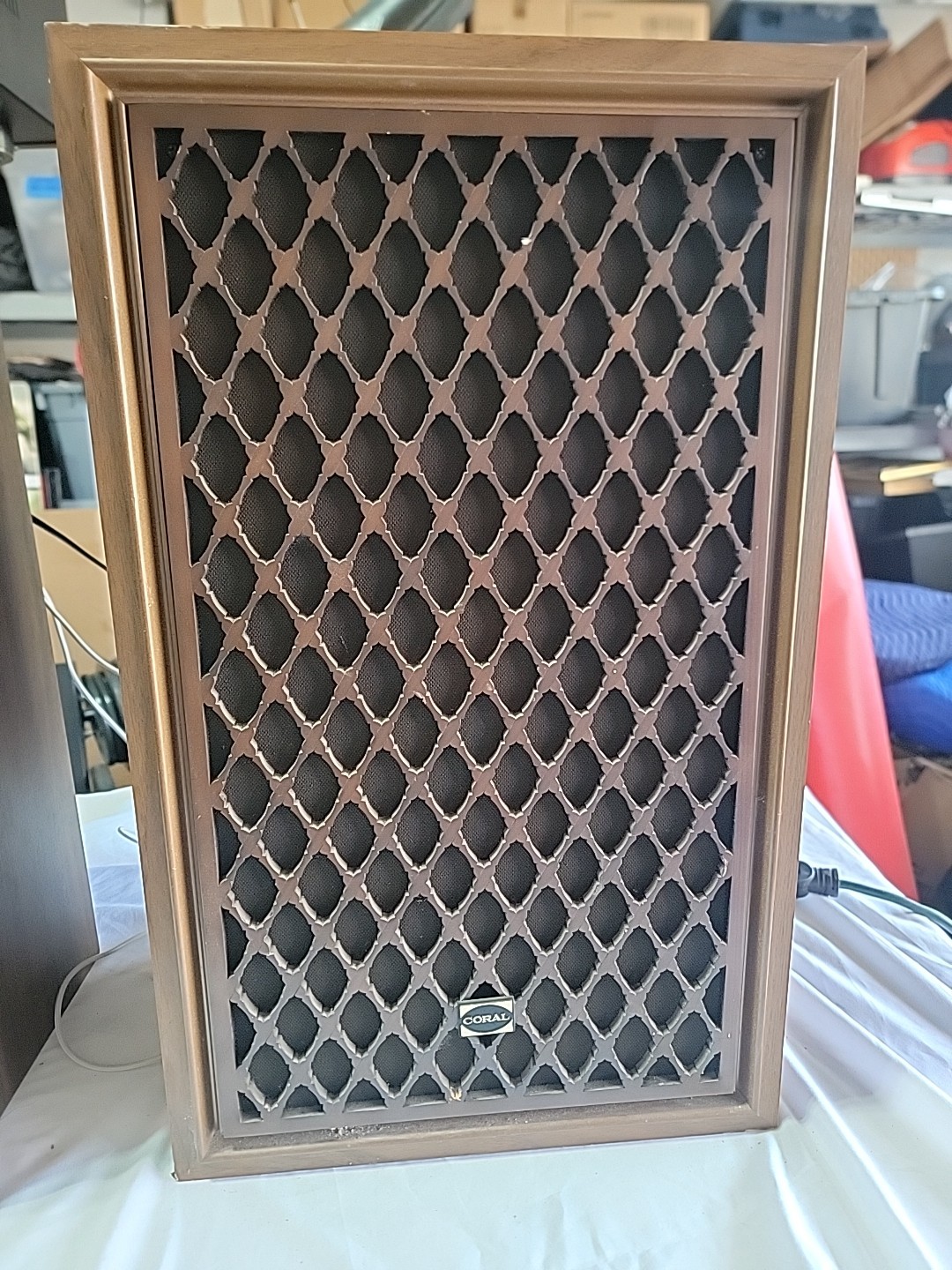 VINTAGE CORAL BX-1005 SPEAKERS TESTED, Rare. Pair