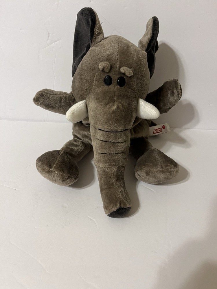 NICI Soft elephant hand puppet Great condition