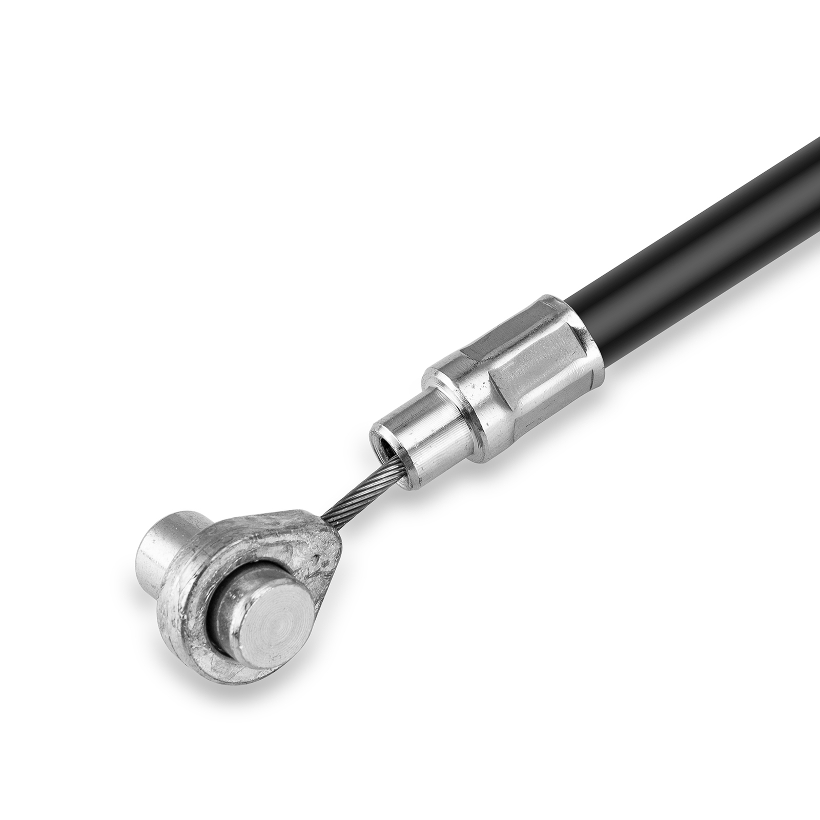 68 11/16" Stainless Steel Braided Clutch Cable For Harley Touring Dyna Softail