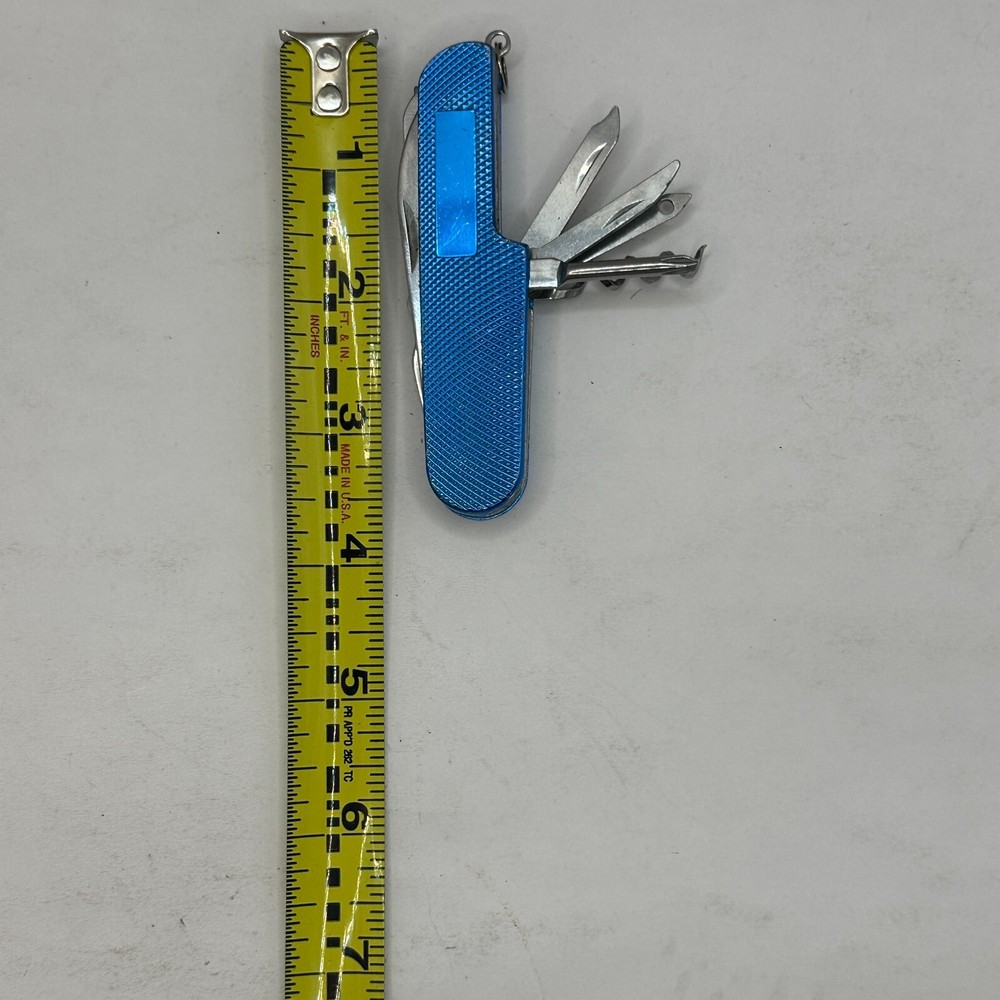 Multifunctional Tools Army Knife Handy Pocket Camping BLUE