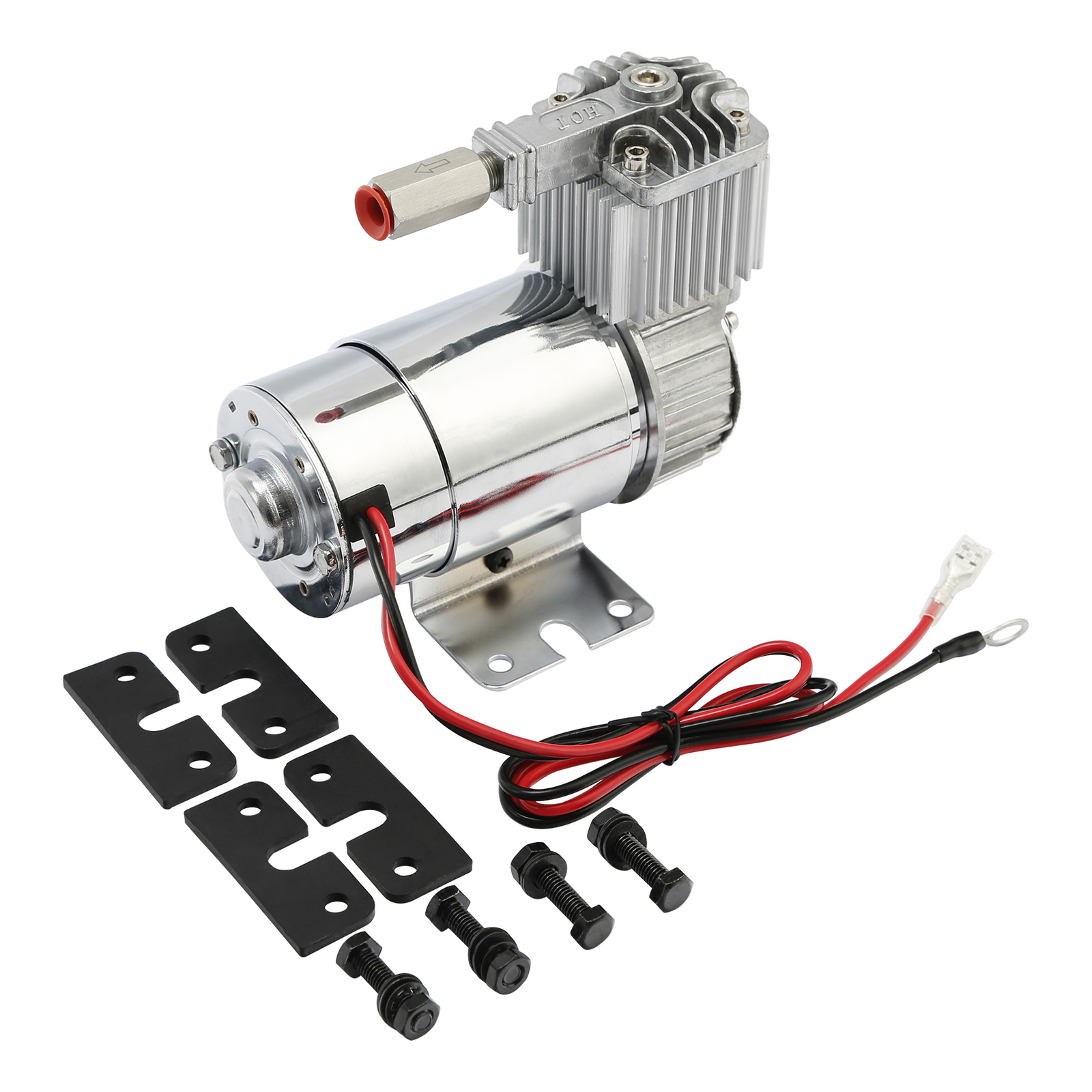 Rear Air Ride Suspension Kit For Harley Touring Electra Street Road Glide 94-Up