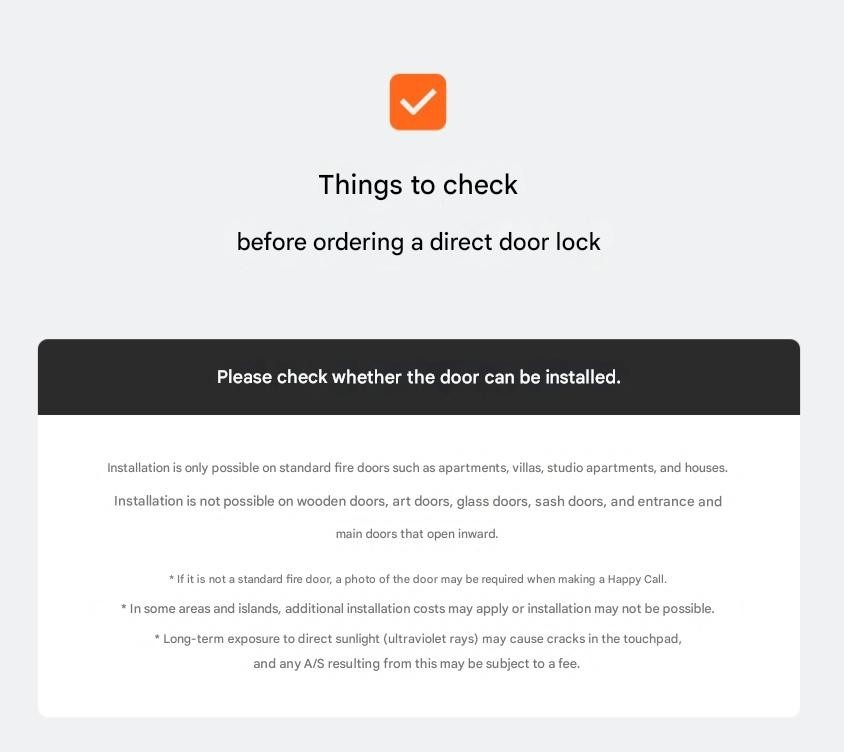 Filtertech Zigbang Fingerprint door lock with push-pull handle SHP-P71