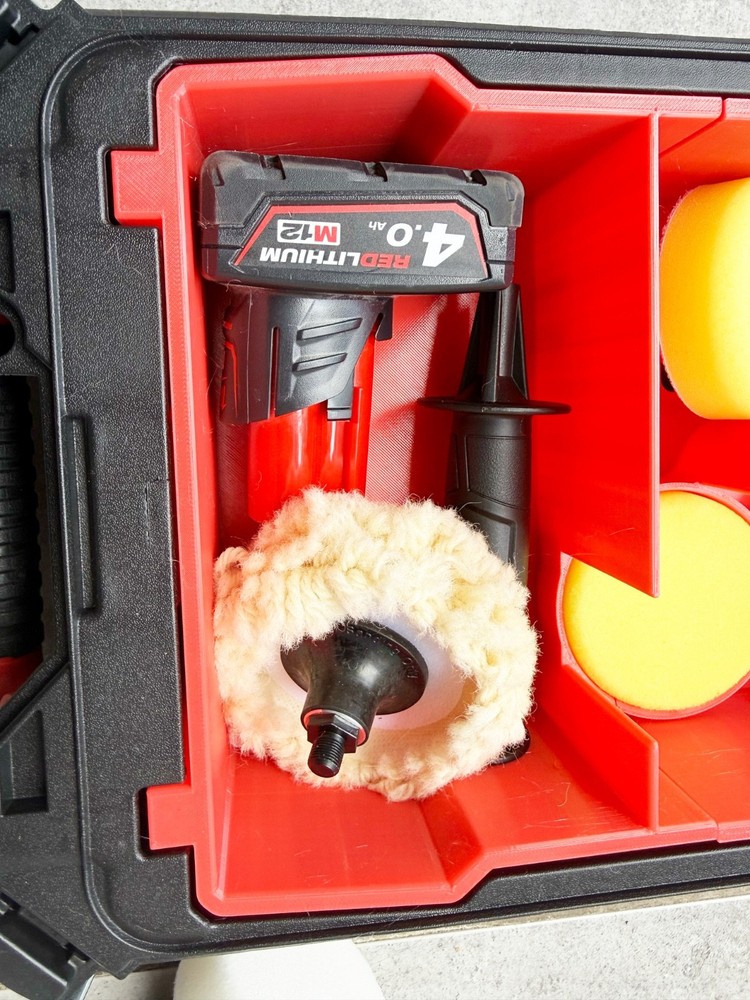 Milwaukee Packout Compact Organiser INSERT Compatible for M12BPS Polisher/Sander