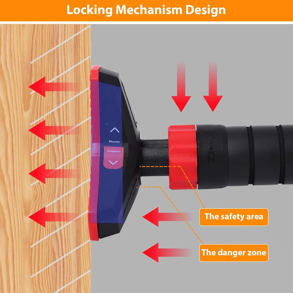 Pull up Bar, Adjustable Strength Training Bars without Screw, Adjustable Width C