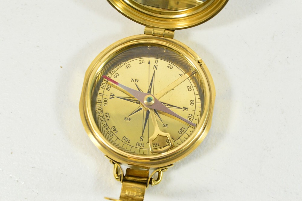Garrett Wade Lensatic Compass Brass 3"
