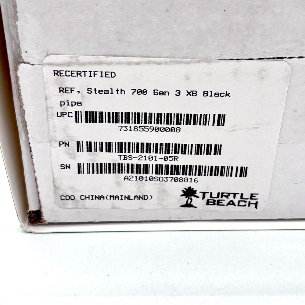 Turtle Beach Stealth 700 Wireless Multiplatform Xbox Gaming Headset TBS210105R